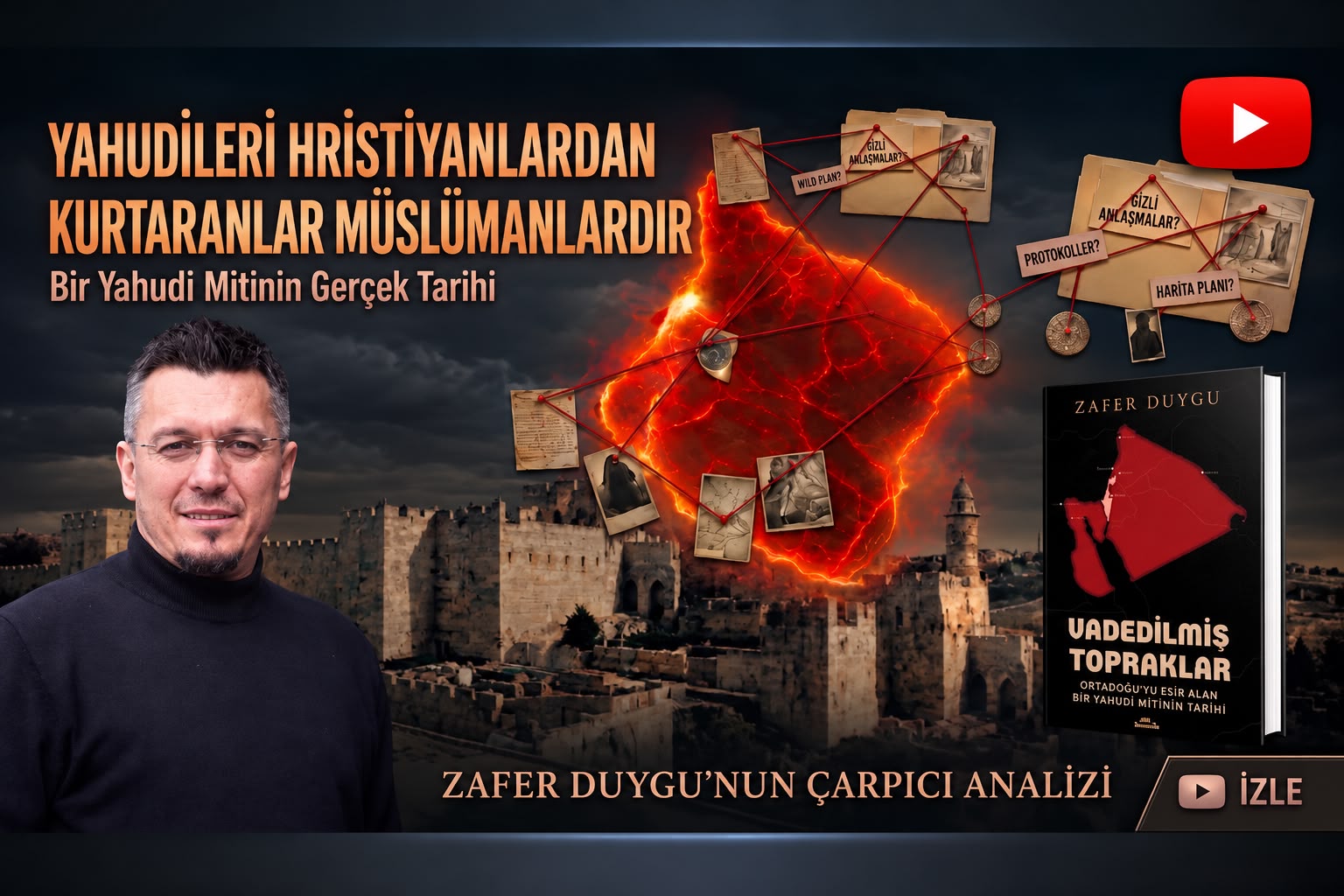 Yahudileri Hristiyanlardan Kurtaranlar Müslümanlardır | Prof.Dr. Zafer DUYGU 